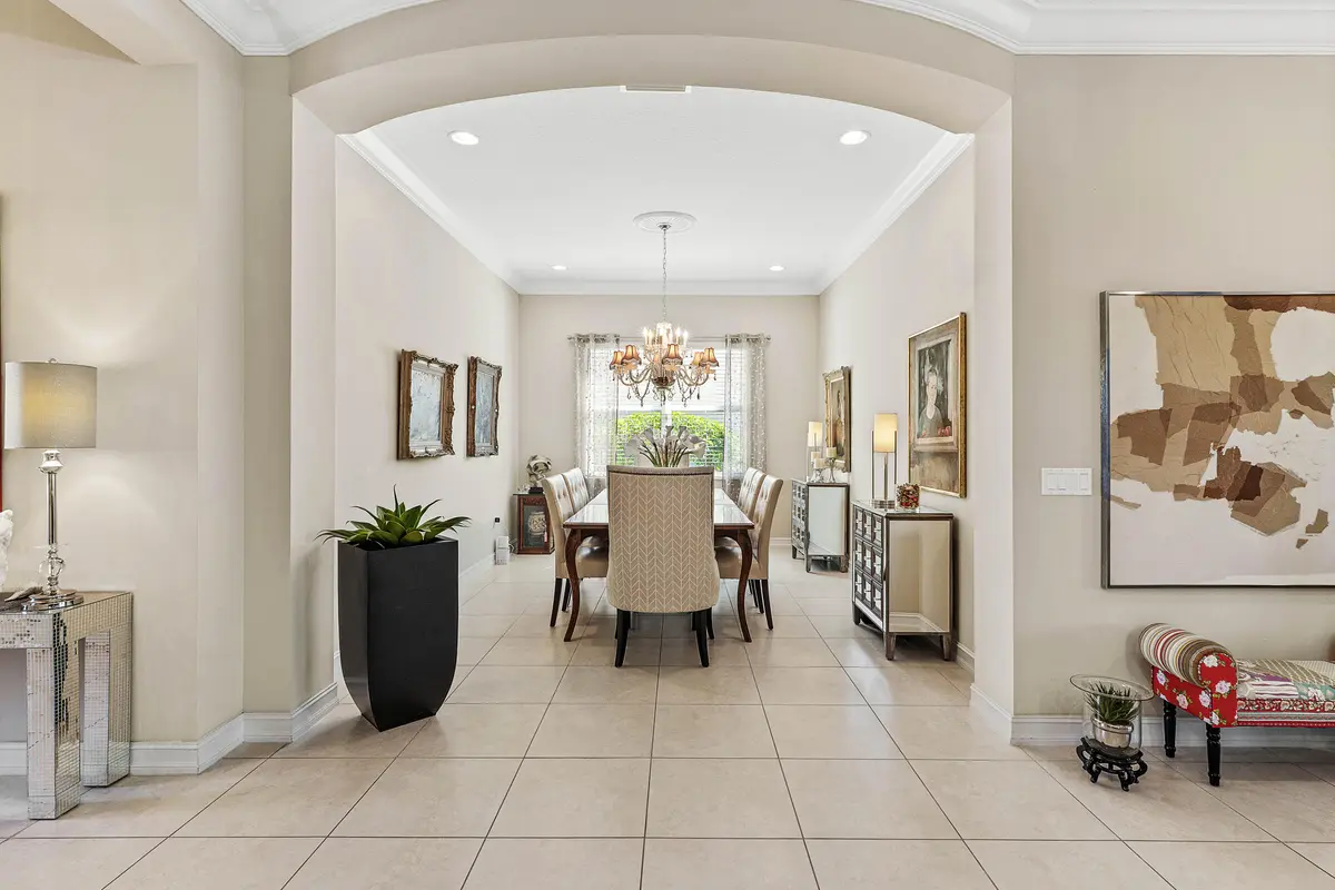 Dining Room at 9100 GREENSTONE RIDGE Way, Boynton Beach