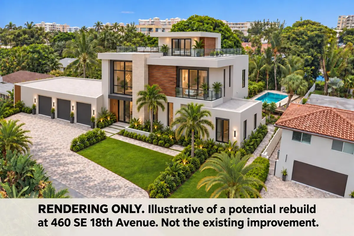 CONCEPTUAL RENDERING at 460 SE 18TH Avenue, Deerfield Beach