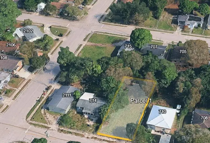 Aerial2 at 712 N 22ND Street, Fort Pierce