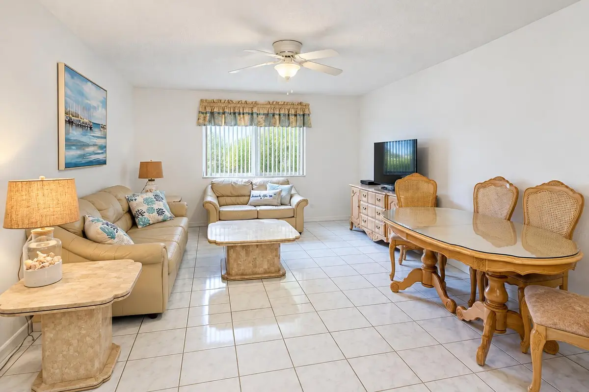 Bright Coastal Living and Dining Room 2 at 6263 NE 19TH Avenue 1005, Fort Lauderdale