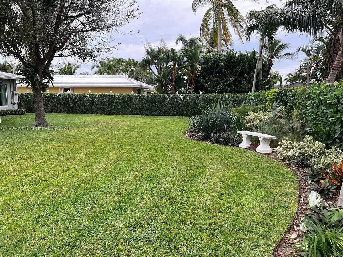 Backyard at 330 Cascade Lane, Palm Beach Shores