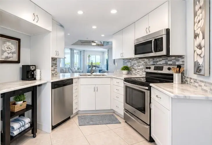 Kitchen at 3870 N Hwy A1A, Fort Pierce