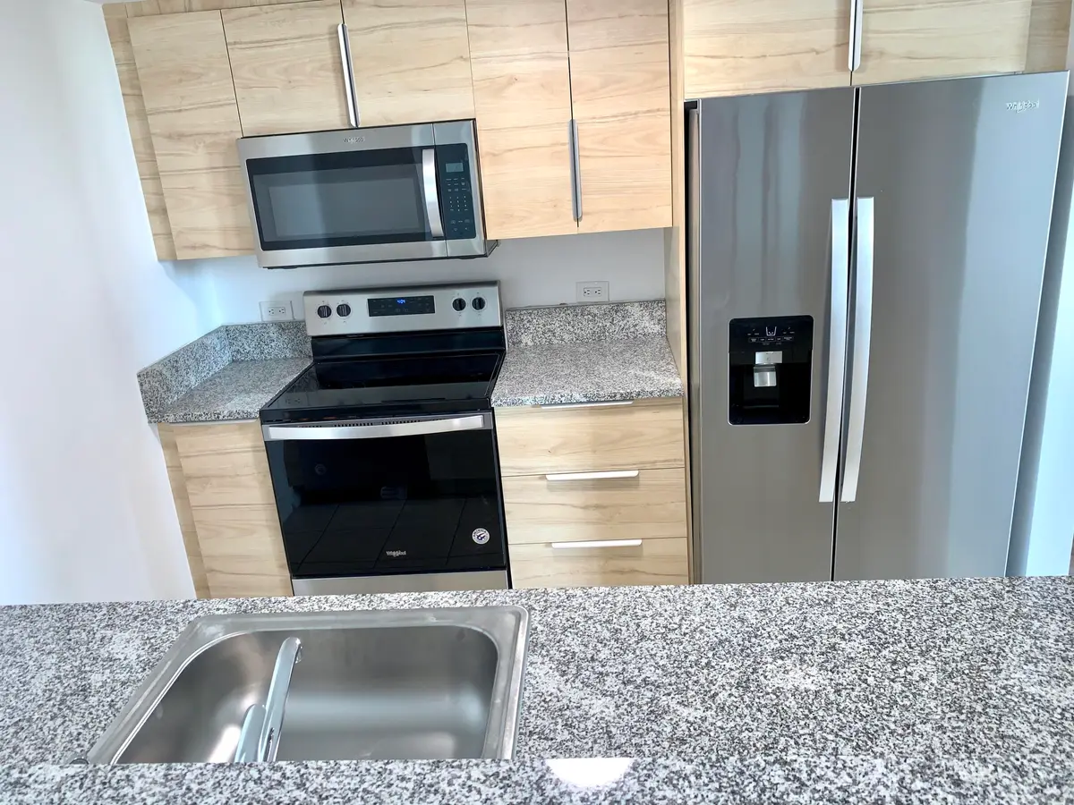 Kitchen at 117 NW 42ND Avenue 1513, Miami