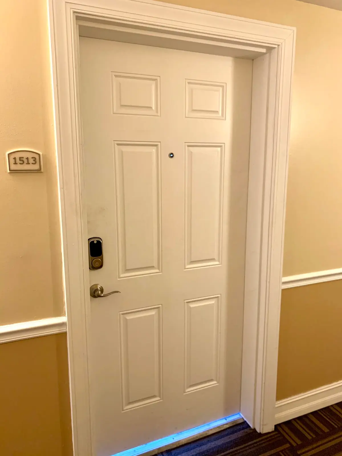Front door at 117 NW 42ND Avenue 1513, Miami