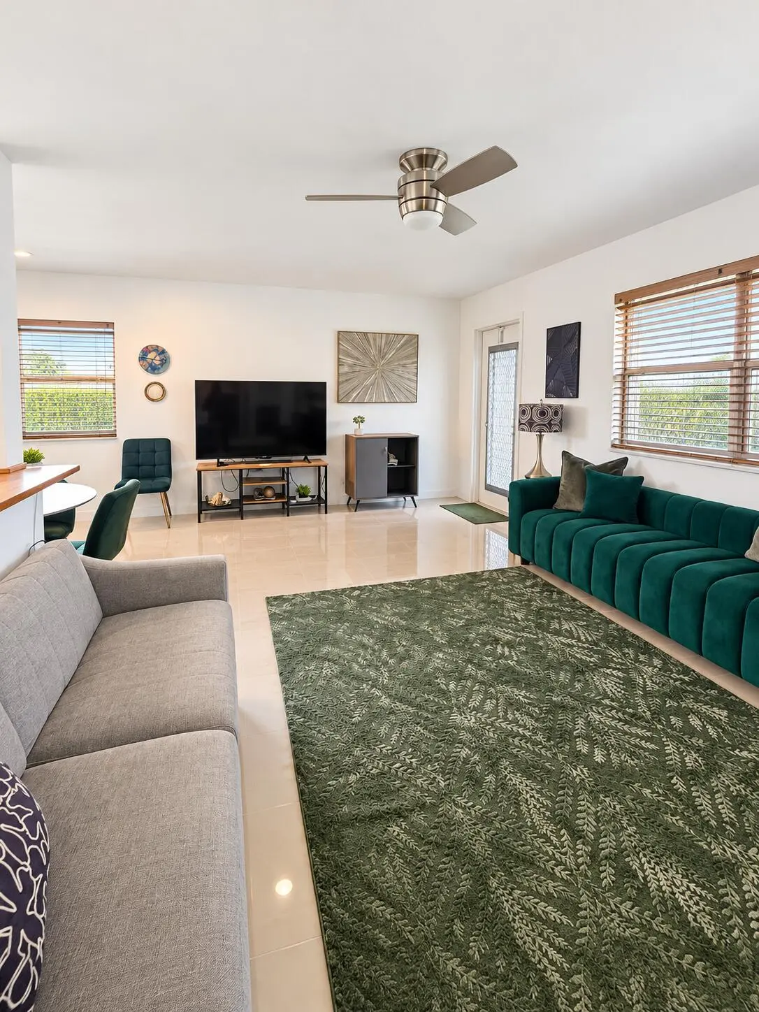 Living Room at 686 BRITTANY O, Delray Beach