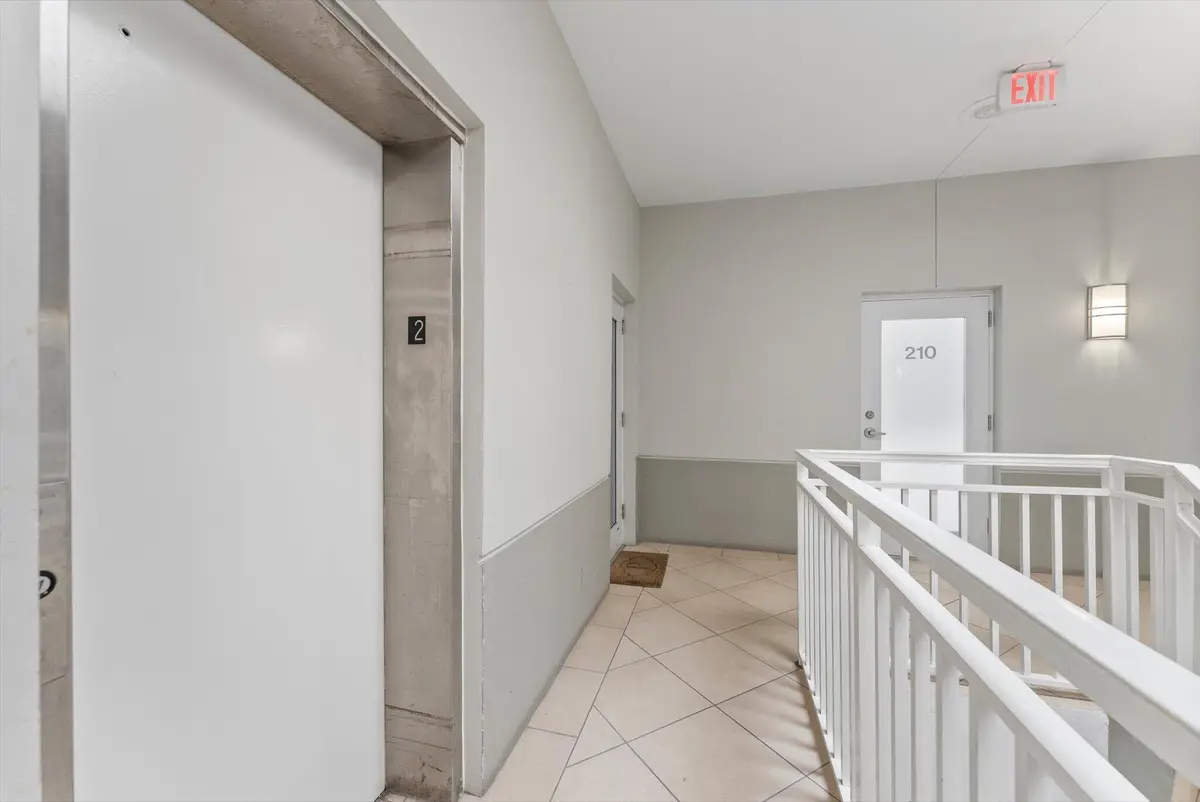 Second Floor Elevator Lobby at 5114 OKEECHOBEE Boulevard 207, West Palm Beach
