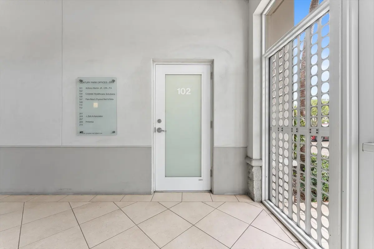 08 - Entry Door off Lobby at 5114 OKEECHOBEE 102, West Palm Beach