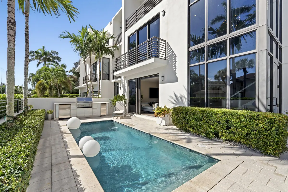 Private Pool at 160 Andrews Avenue 3c, Delray Beach