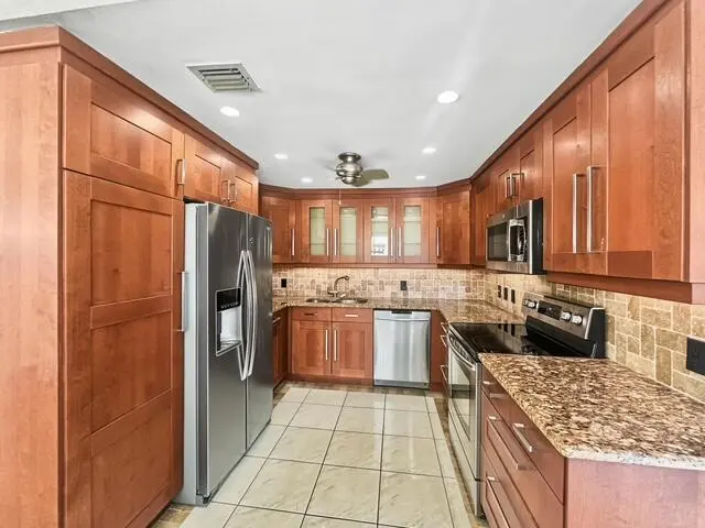 Kitchen at 3033 Hythe B, Boca Raton