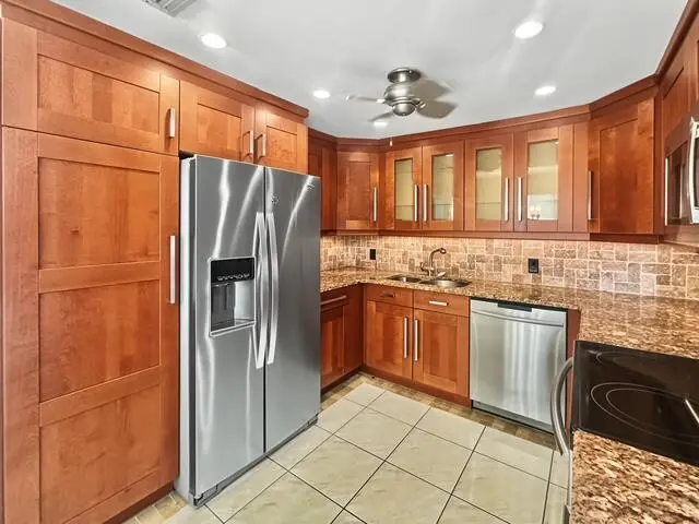 Kitchen at 3033 Hythe B, Boca Raton