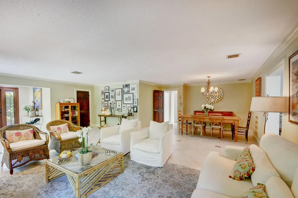 Living/Dining Area at 6110 Ridge Lane, Boynton Beach