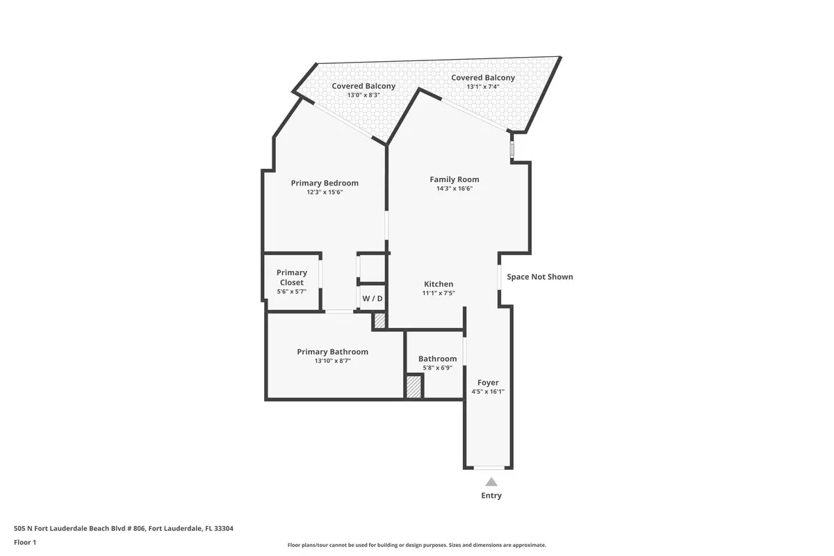 1-floor-1 at 505 N FORT LAUDERDALE BEACH Boulevard 806, Fort Lauderdale