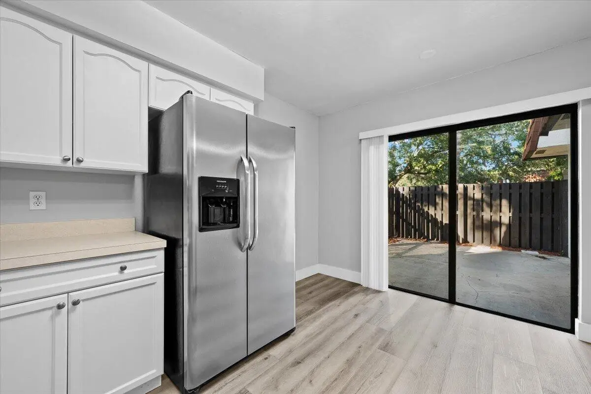 Kitchen and courtyard access at 2216 WHITE PINE Circle D, Greenacres
