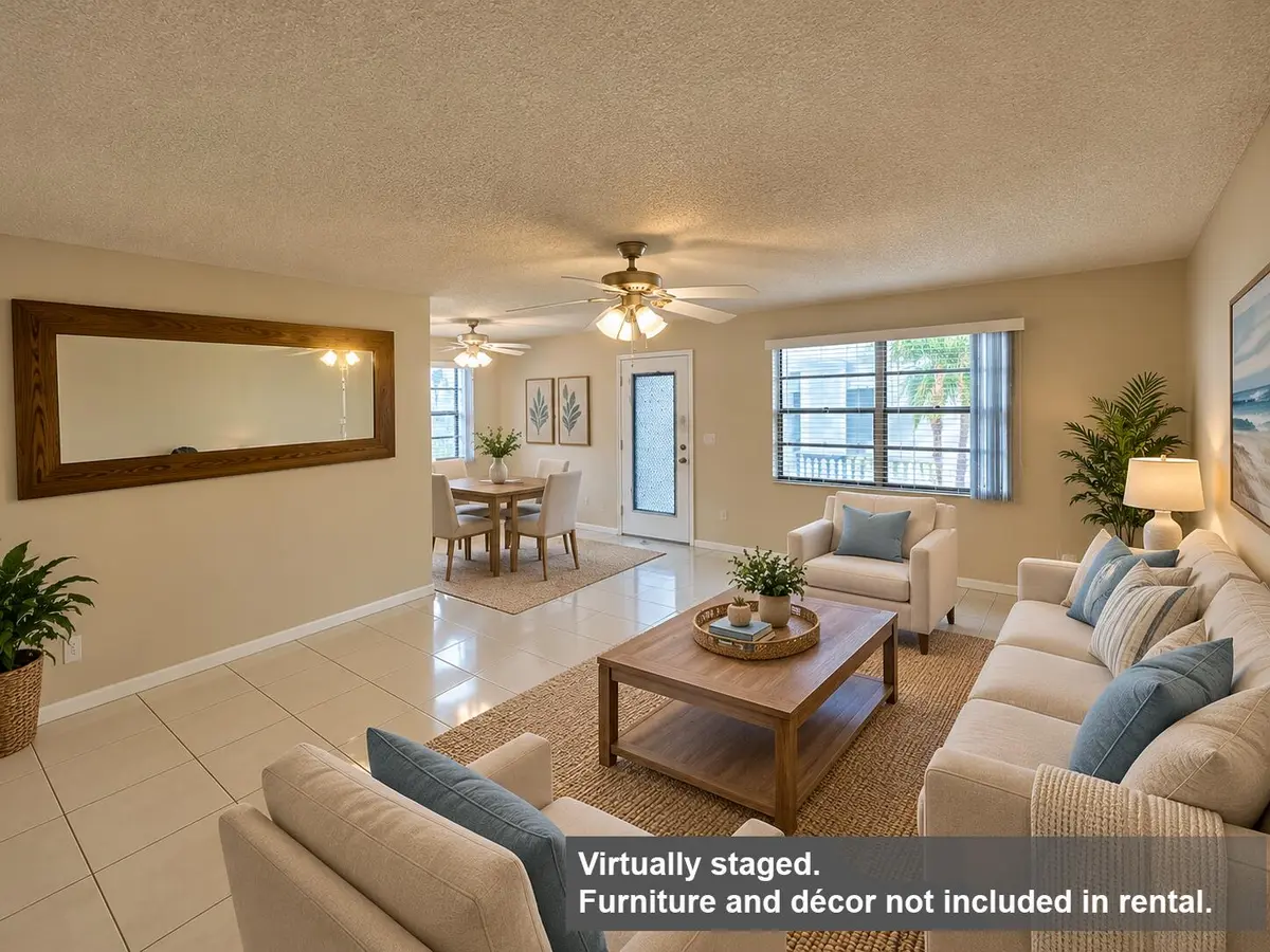 Living and Dining Area at 811 FLANDERS Q, Delray Beach