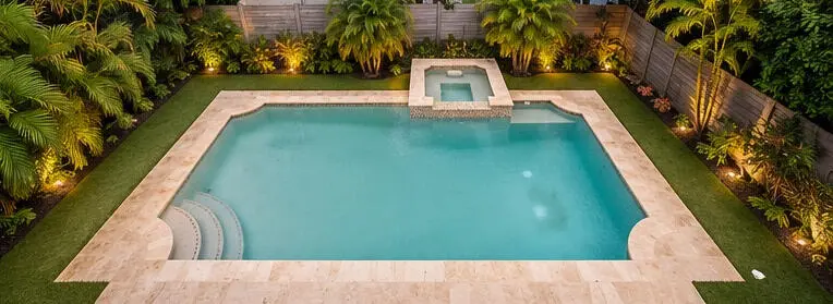 05_pool_overhead at 2812 SW 38TH Court, Miami
