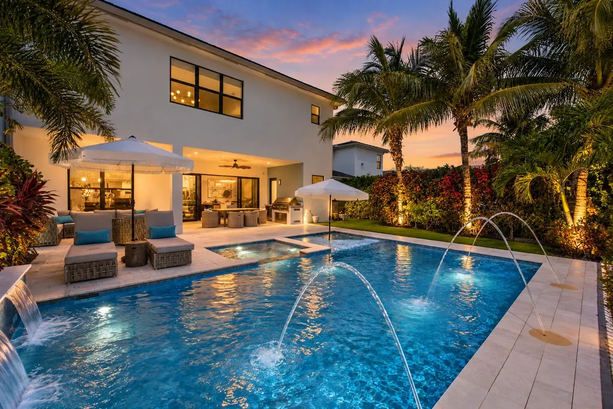 Twilight Luxury Pool Retreat at 17386 Sea Blossom Way, Boca Raton