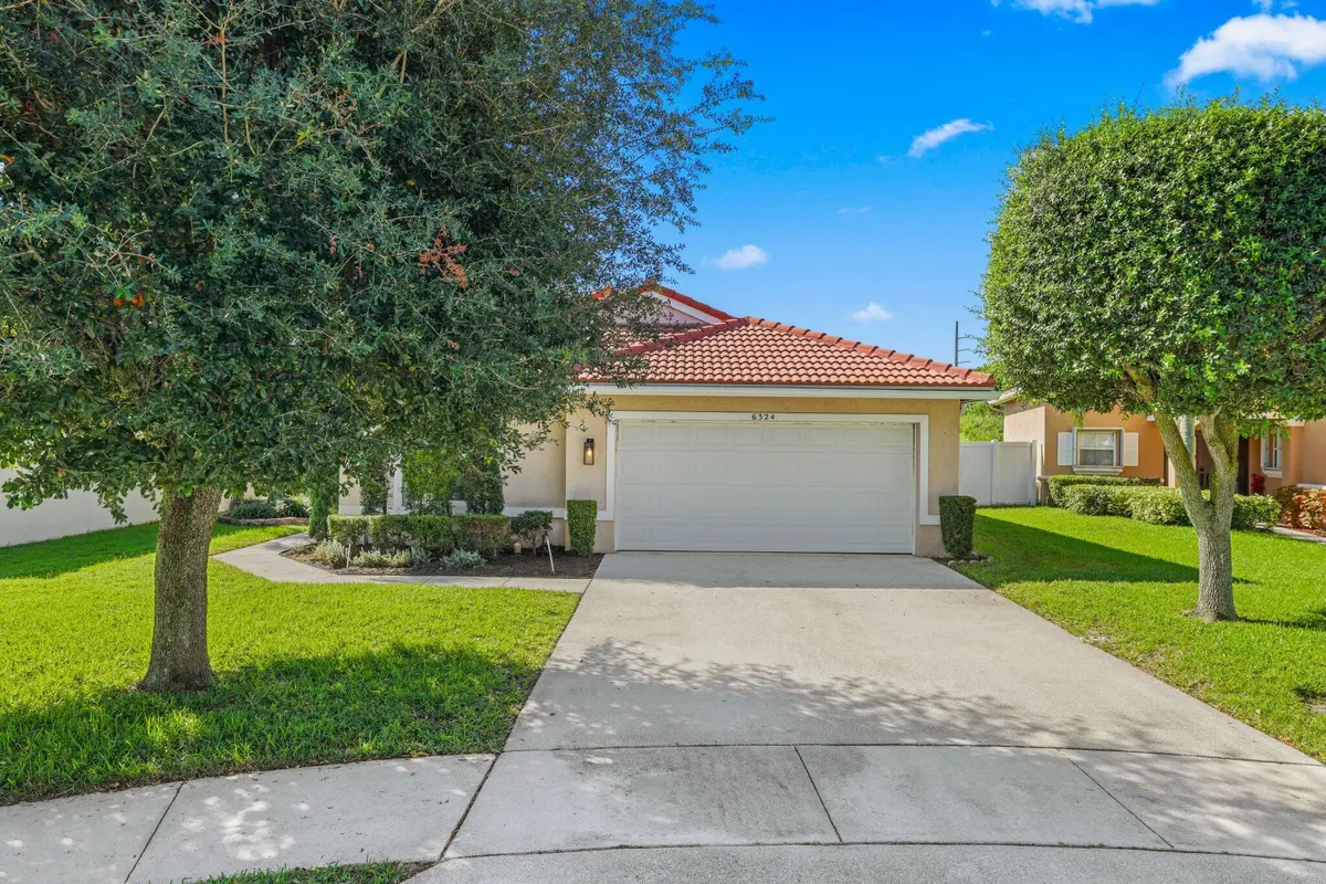 Front of House at 6324 BARTON CREEK Circle, Lake Worth
