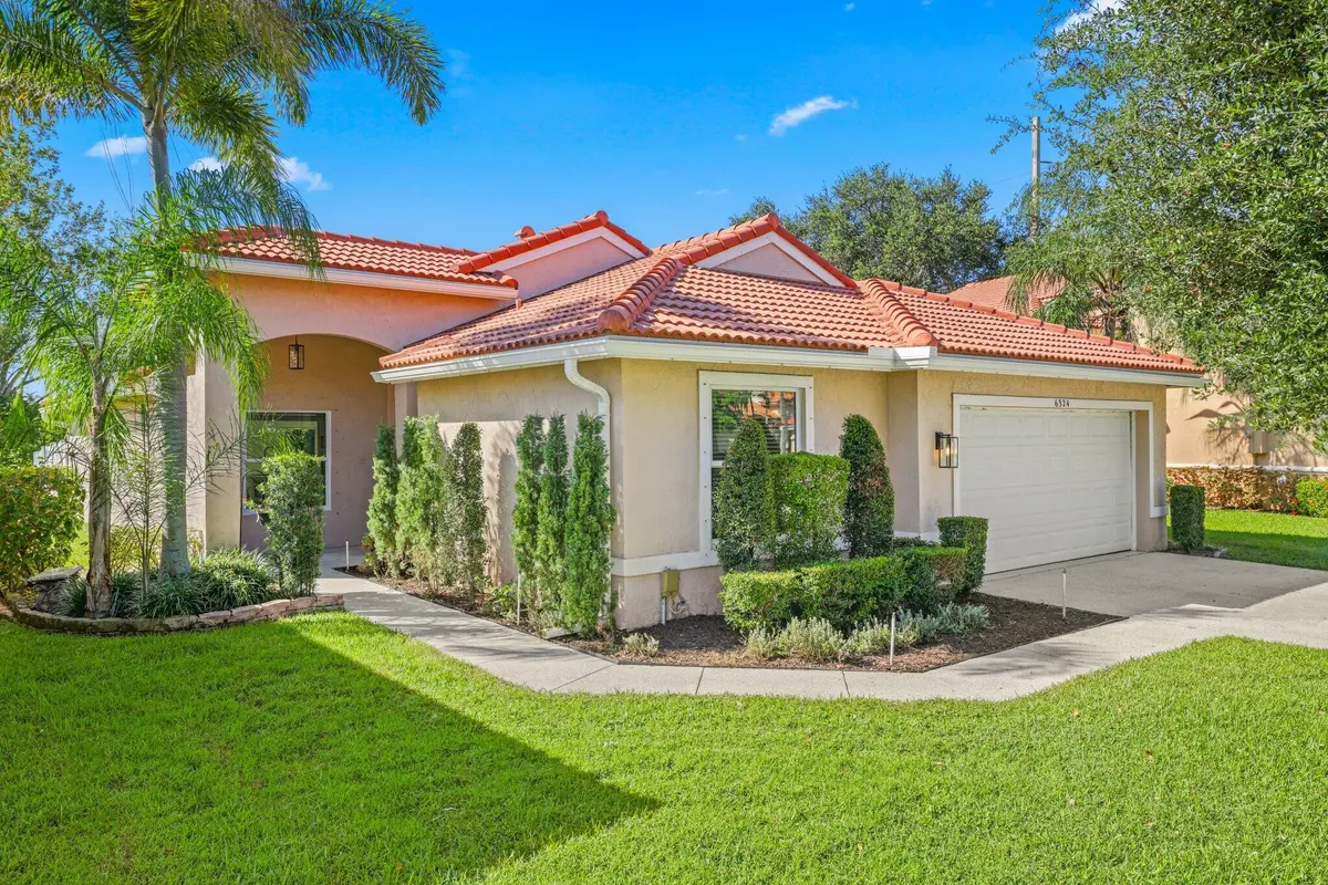 Front of House at 6324 BARTON CREEK Circle, Lake Worth