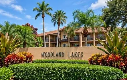Woodland_Lakes_Entrance at 5344 WOODLAND LAKES Drive 225, Palm Beach Gardens