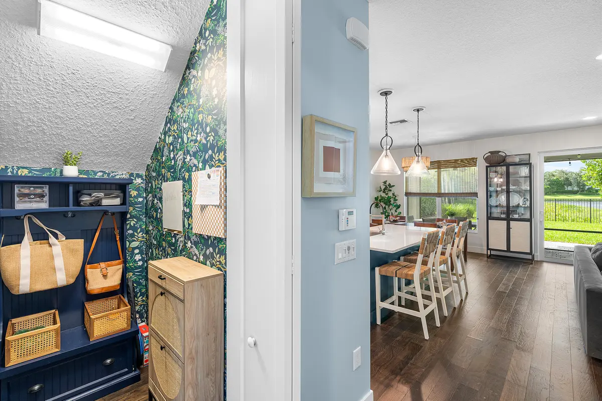 Entryway Storage and Mudroom at 15263 Cherry Creek Lane, Delray Beach