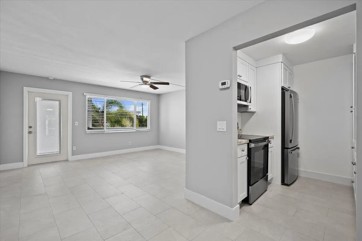 Living Room/Kitchen at 131 Doolen Court 207, North Palm Beach