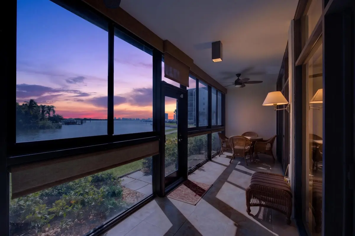 Patio. at 11370 Twelve Oaks Way 111, North Palm Beach