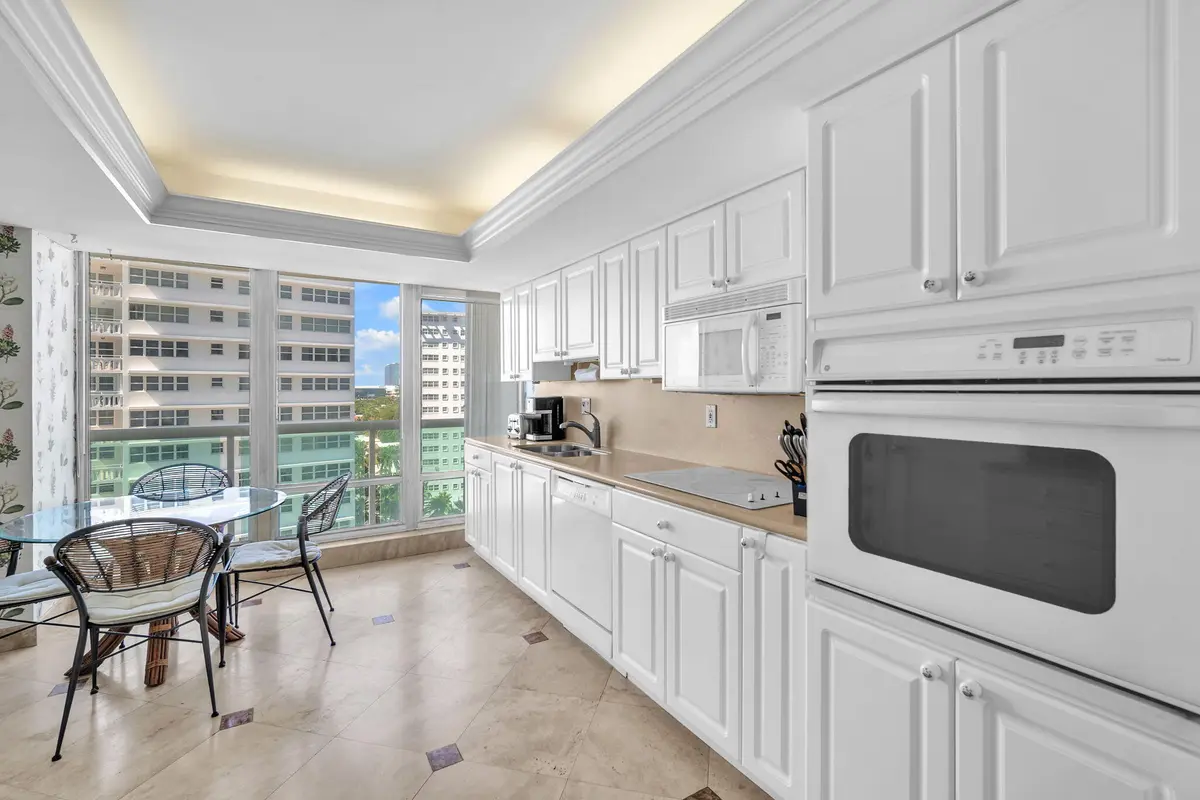 Kitchen at 2100 S Ocean Lane 902, Fort Lauderdale