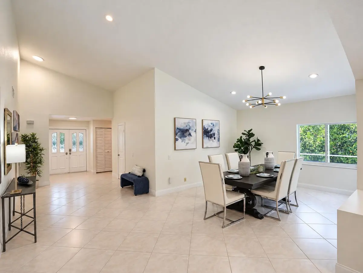 Dining Area at 3516 Pine Haven Circle, Boca Raton