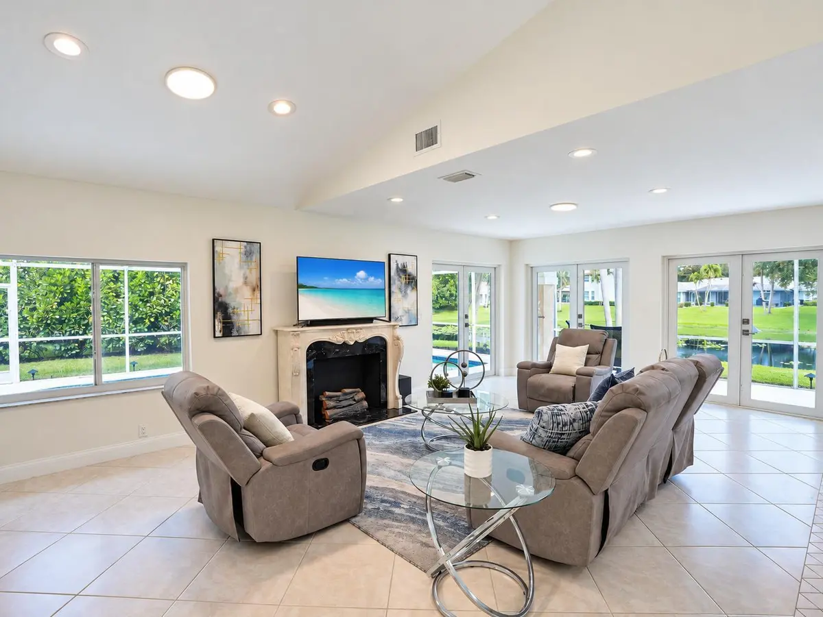 Living Room at 3516 Pine Haven Circle, Boca Raton