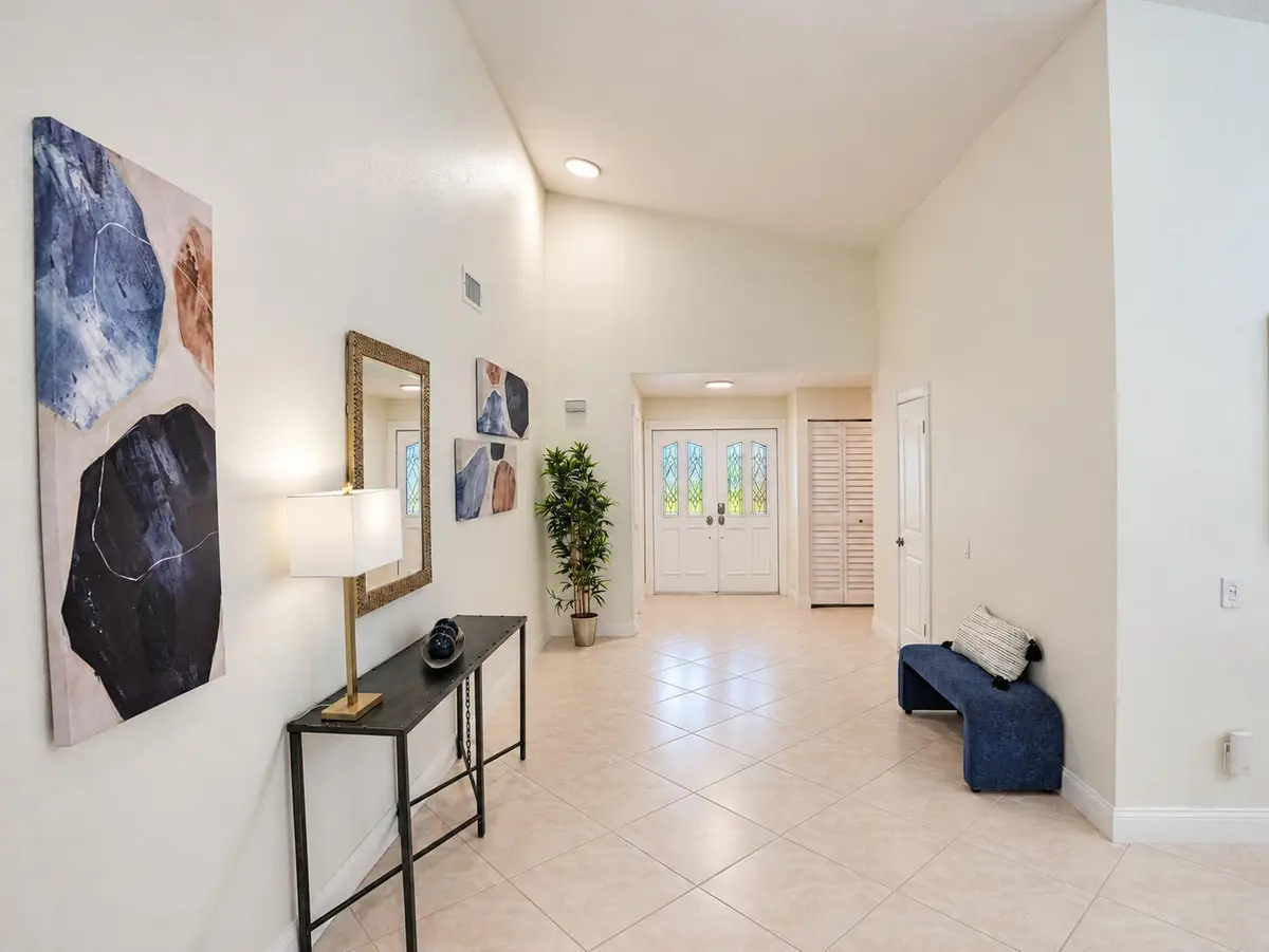 Foyer View at 3516 Pine Haven Circle, Boca Raton