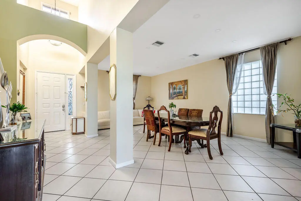 Dining Area at 1233 Avondale Lane, West Palm Beach