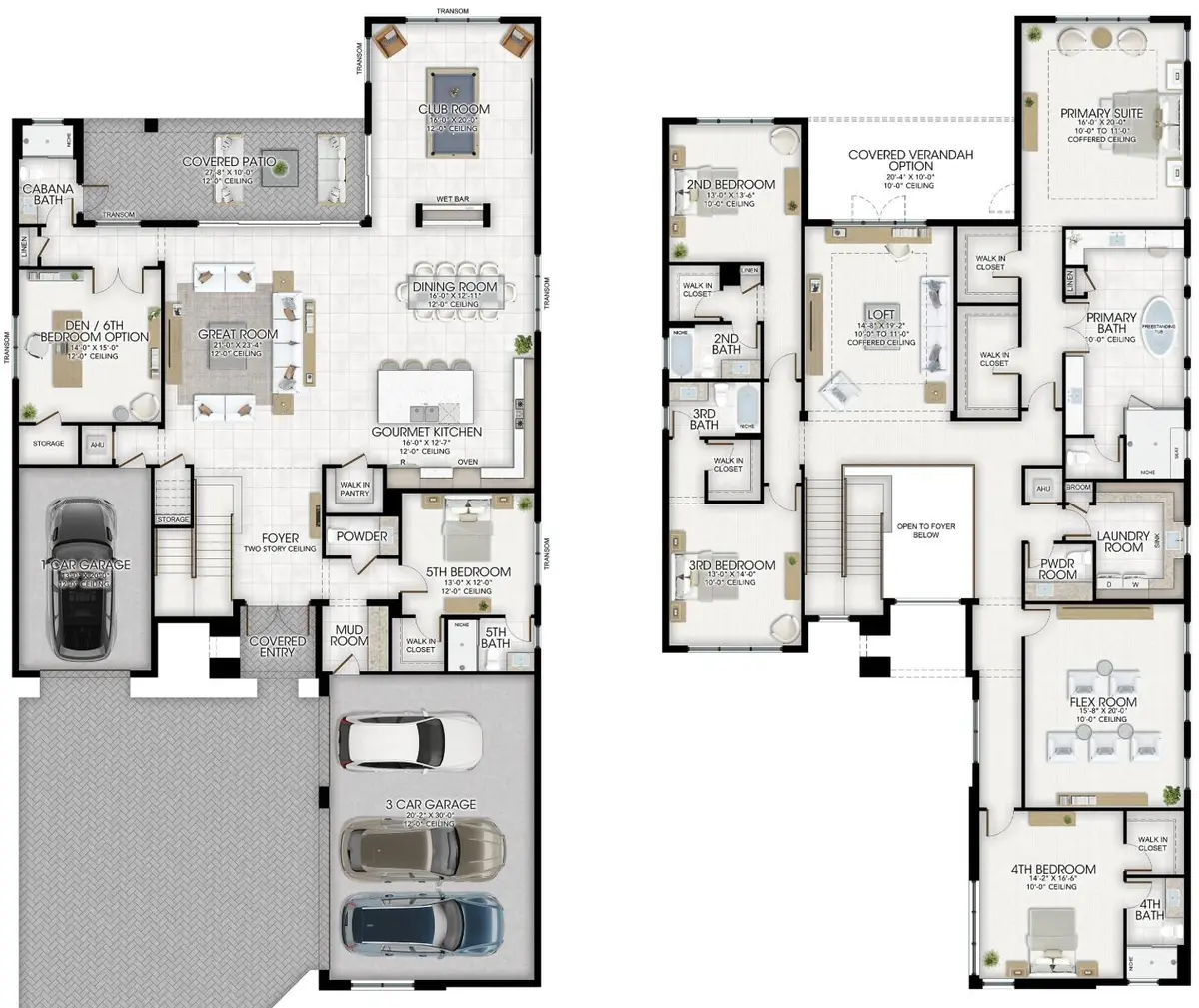 Solaris Floor Plan at 13522 Nesting Pines Way, Palm Beach Gardens