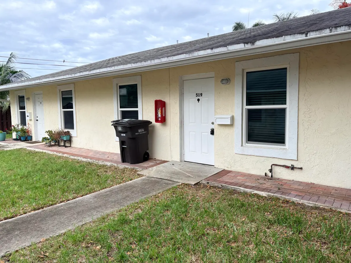 EXTERIOR at 519 Nathan Hale Road, West Palm Beach