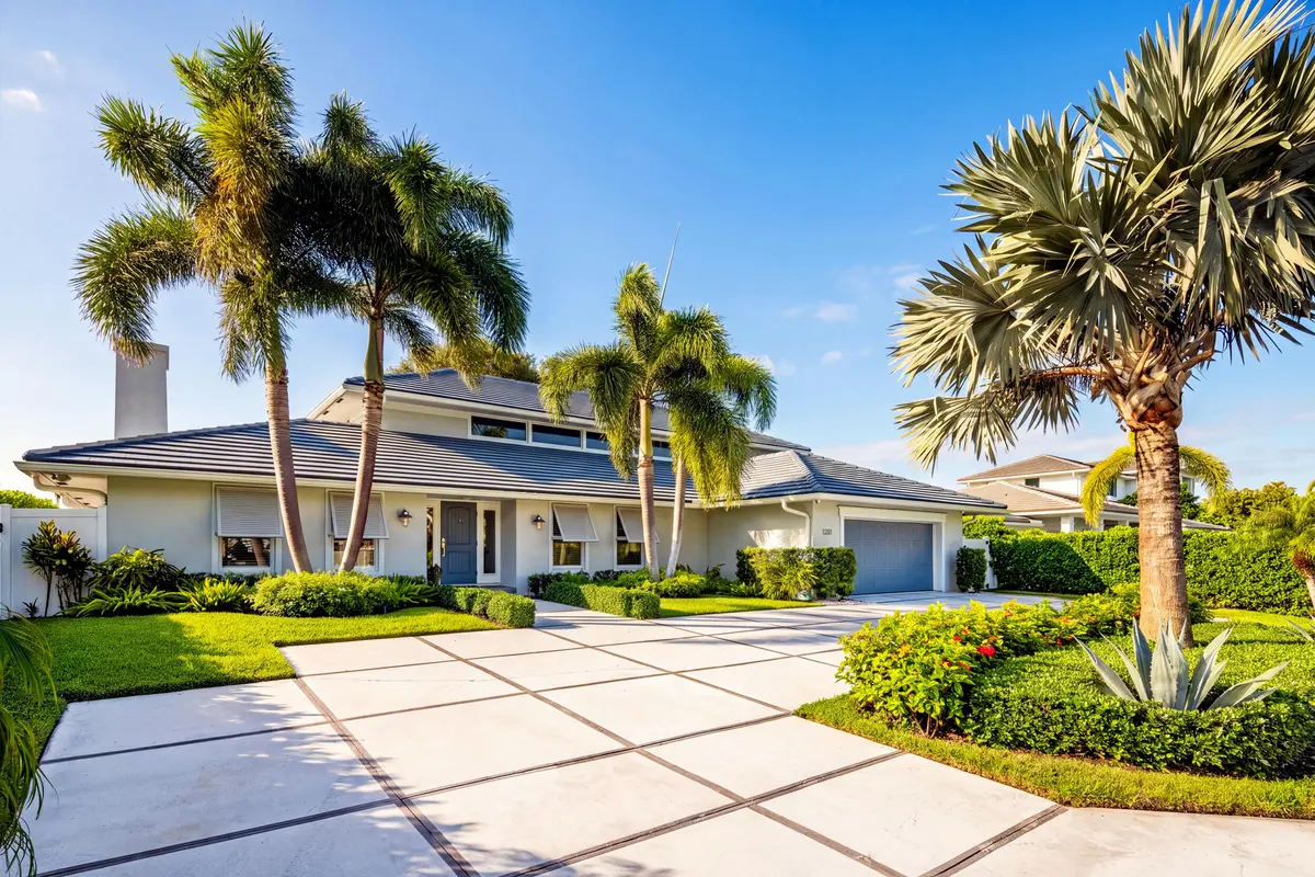 Front Exterior at 1231 Gulfstream Way, Singer Island