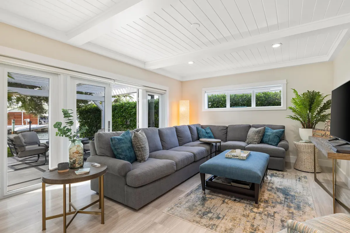 Living Room at 1231 Gulfstream Way, Singer Island