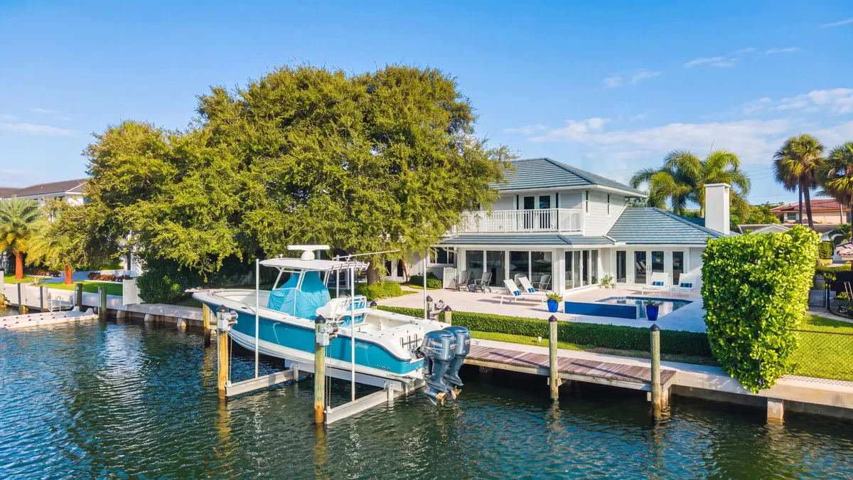 Rear Exterior at 1231 Gulfstream Way, Singer Island