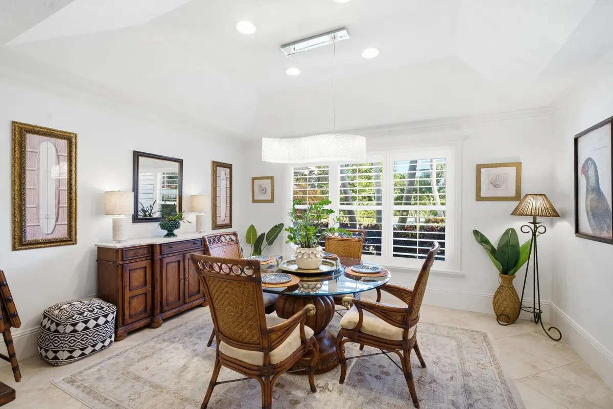 Dining Area at 100 HILLCREST Drive, Sewalls Point