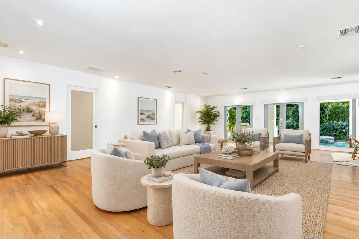 Open Living Room at 308 Buckingham Road, West Palm Beach