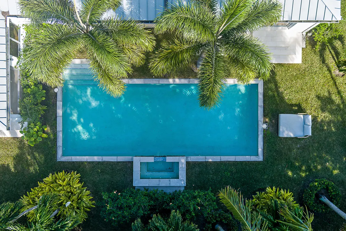 Lap Pool & Spa at 308 Buckingham Road, West Palm Beach
