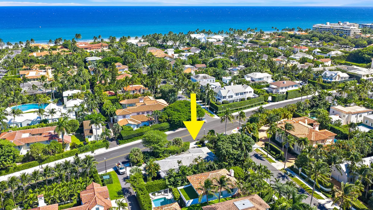 Exterior Aerial at 190 S County Road, Palm Beach