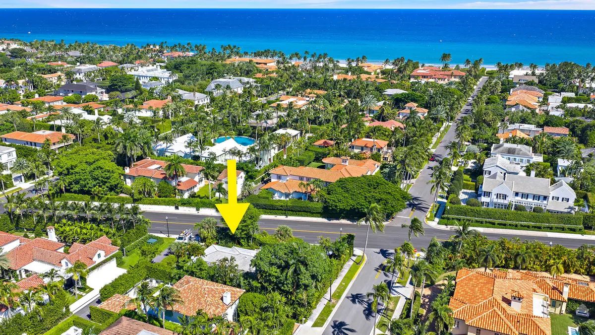 Exterior Aerial at 190 S County Road, Palm Beach