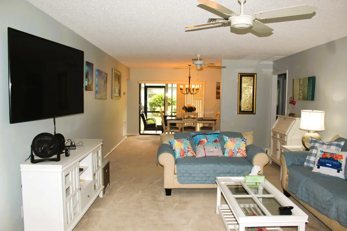 LIVINT ROOM TO DINING ROOM at 9865 TABEBUIA TREE Drive B, Boynton Beach
