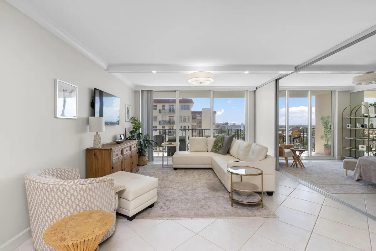 Living Area at 3460 S Ocean Boulevard 7160, Palm Beach