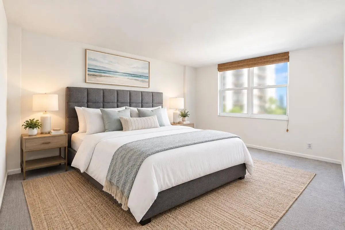 PRIMARY BEDROOM at 3015 N Ocean Boulevard 5F, Fort Lauderdale