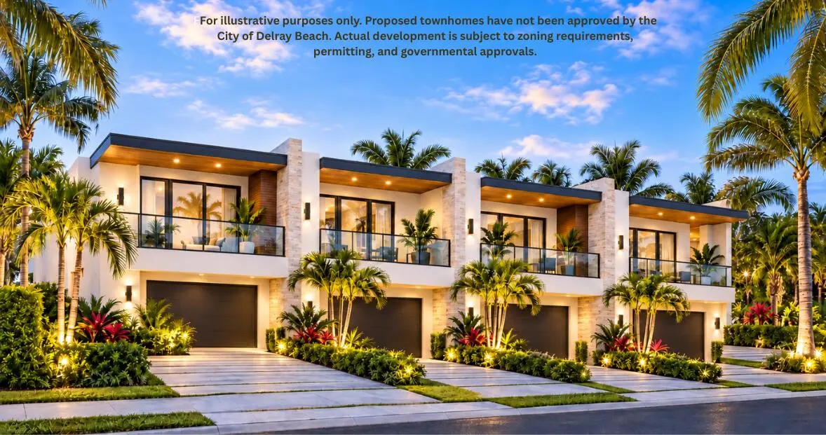 Front with disclosure at 824 NE 9TH Avenue, Delray Beach