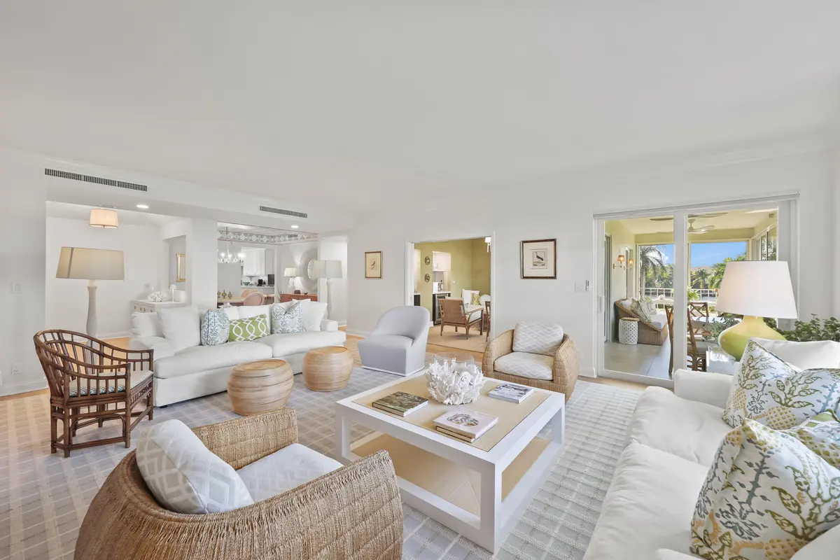 Living Area at 2150 S Ocean Boulevard 5B, Delray Beach