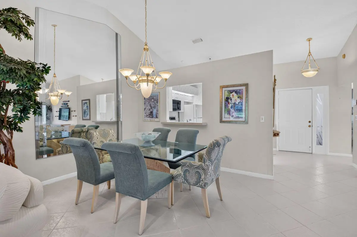 Dining Area at 7700 CORAL LAKE Drive, Delray Beach