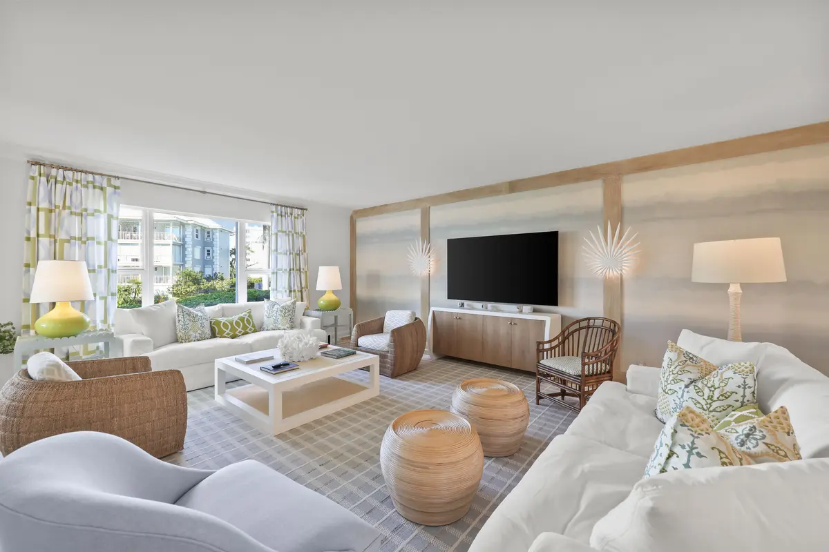 Living Area at 2150 S Ocean Boulevard 5B, Delray Beach