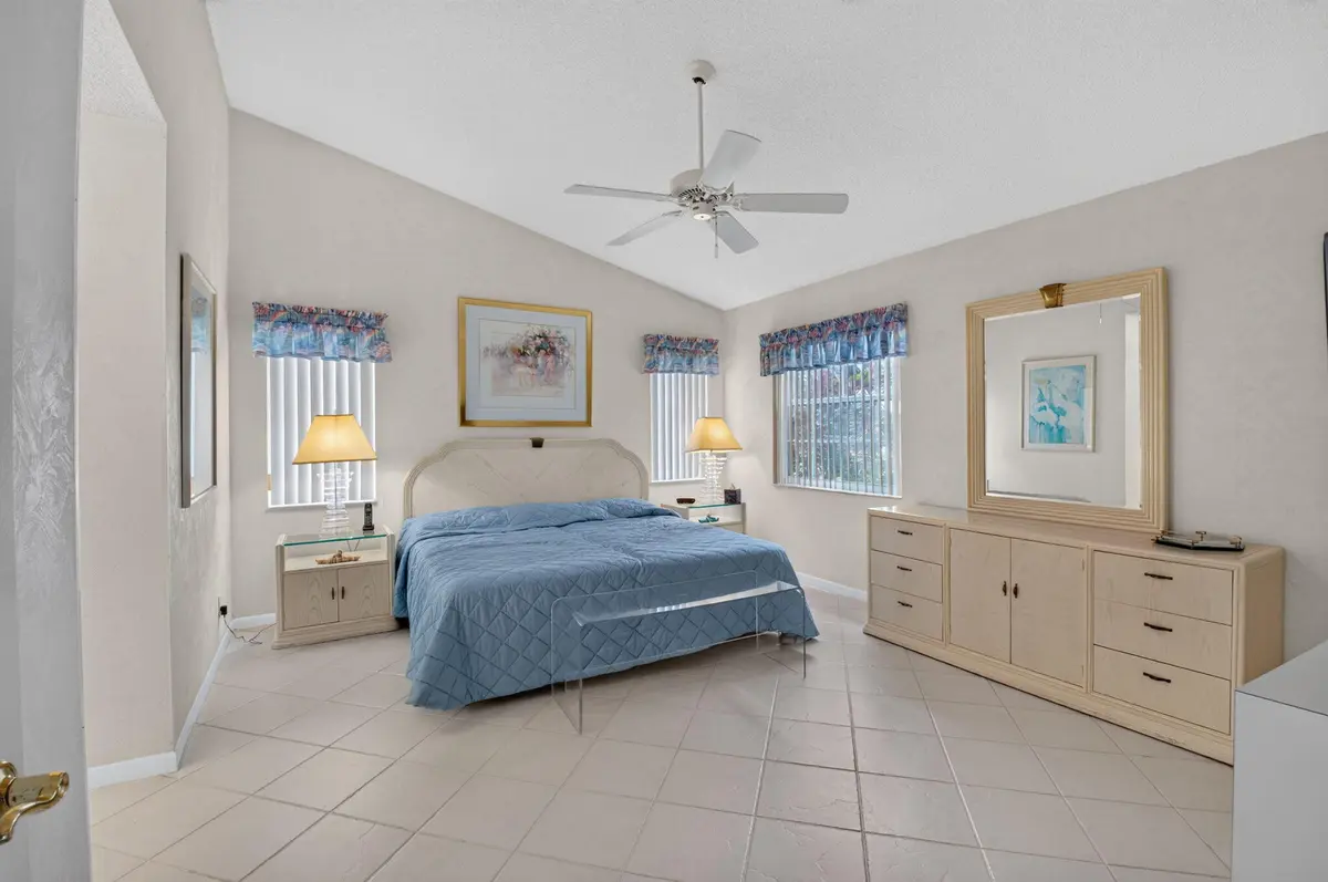 Primary Bedroom at 7700 CORAL LAKE Drive, Delray Beach