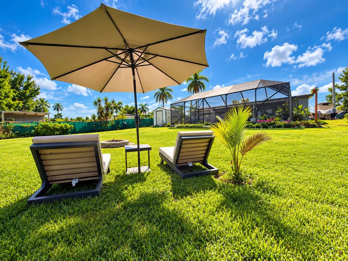 Backyard at 236 TAM O SHANTER Drive, Palm Springs